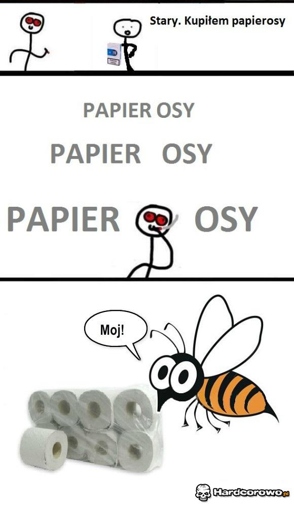 Papier osy - 1