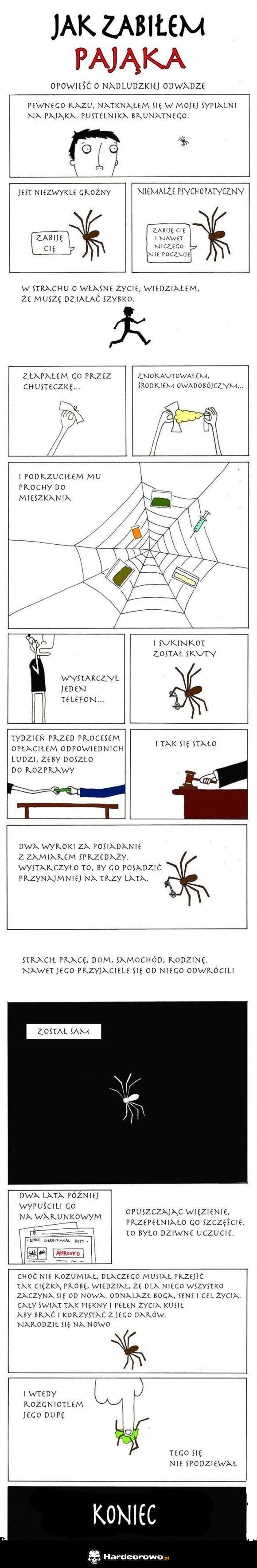Jak zabiłem pająka  - 1