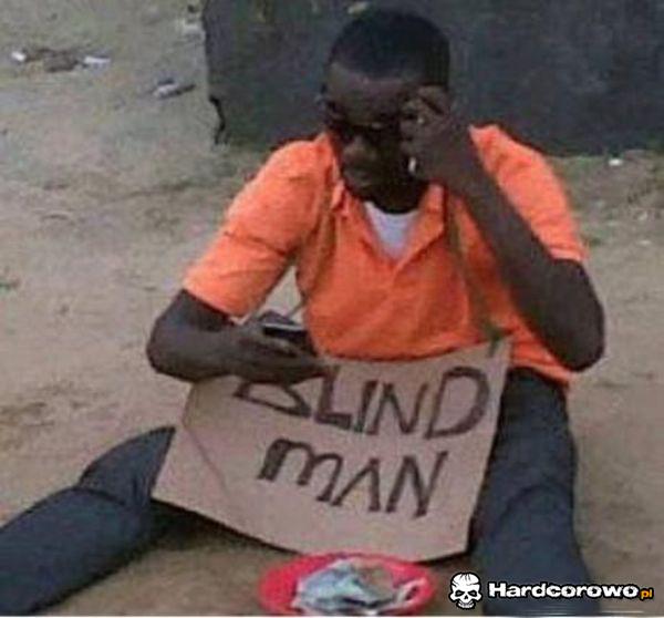 Ślepy żebrak - 1