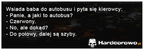 Wsiada baba do autobusu - 1