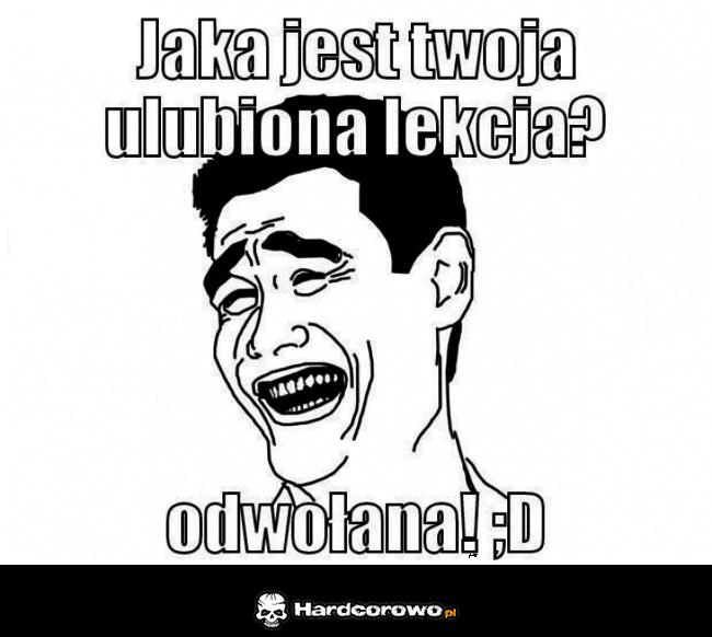 Ulubiona lekcja - 1