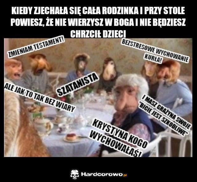 Kiedy przyznasz przed rodziną że nie wierzysz w Boga - 1