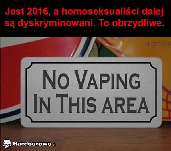 Homoseksualiści nadal dyskryminowani - 1