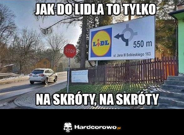 Do Lidla na skróty - 1