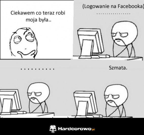 Ciekawe co robi była - 1