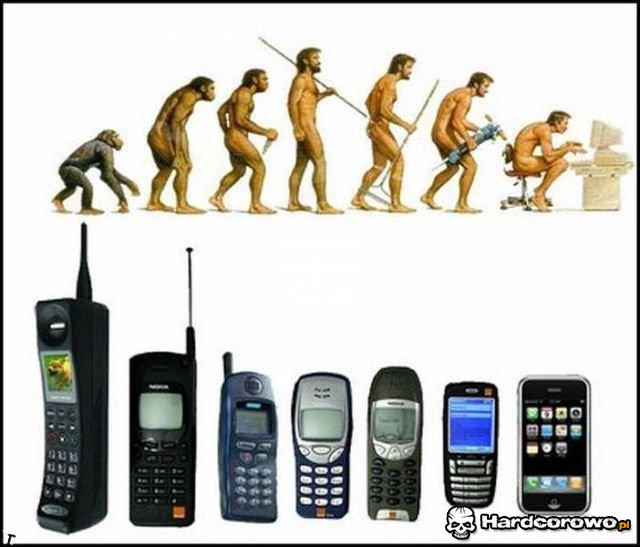 Ewolucja telefonów komórkowych - 1