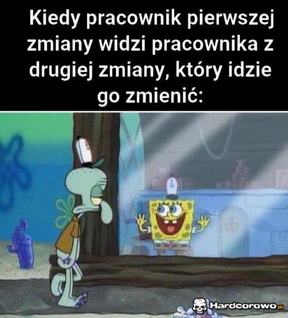 Pracownik drugiej zmiany - 1