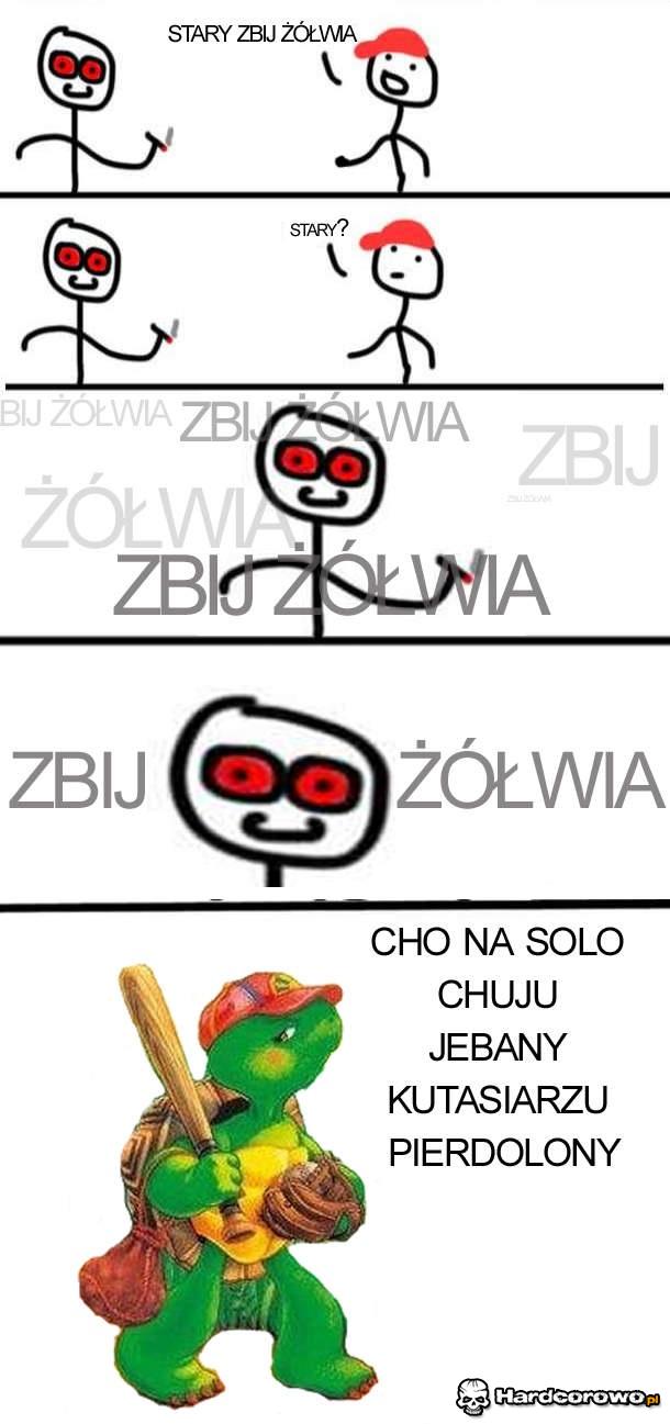 Zbij żółwia - 1