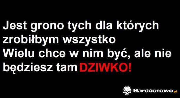 Jest grono tych  - 1
