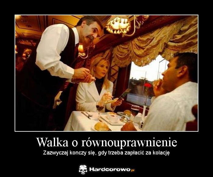 Walka o równouprawnienie - 1
