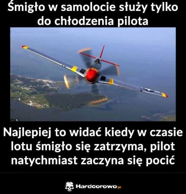Śmigło w samolocie - 1