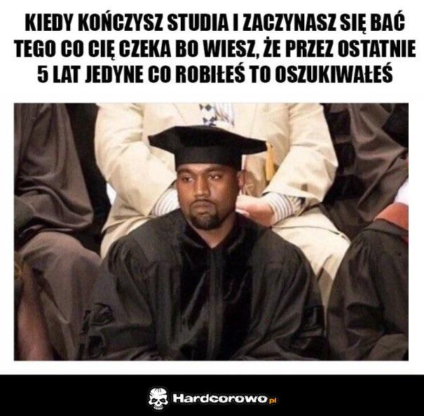 Przerażający moment w życiu studenta - 1