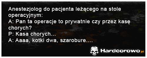 Anestezjolog do pacjenta - 1