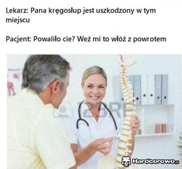 Badanie kręgosłupa - 1