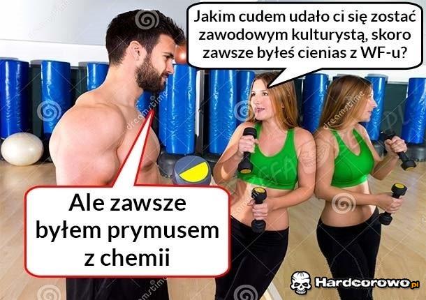 Z cieniasa w kulturystę - 1