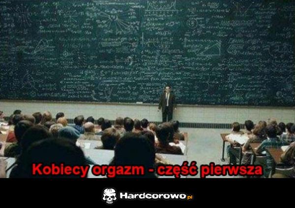 Kobiecy orgazm - 1
