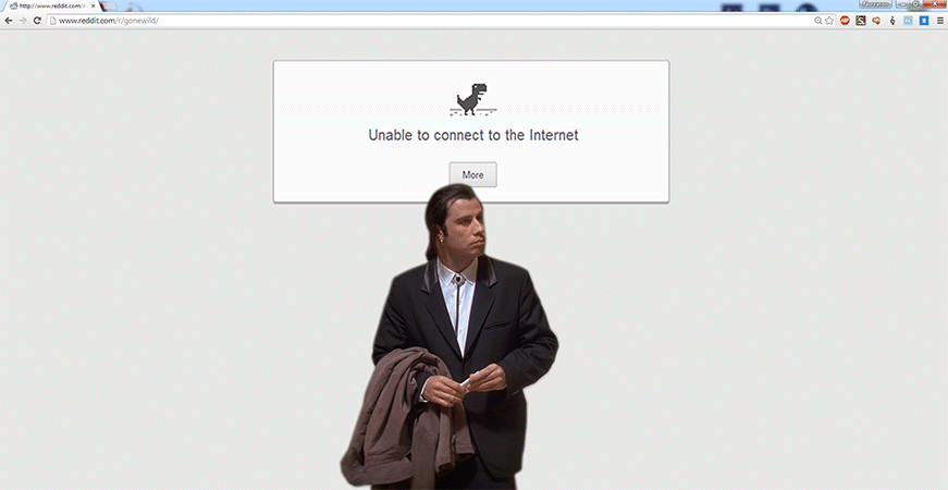 Kiedy brak internetu - 1