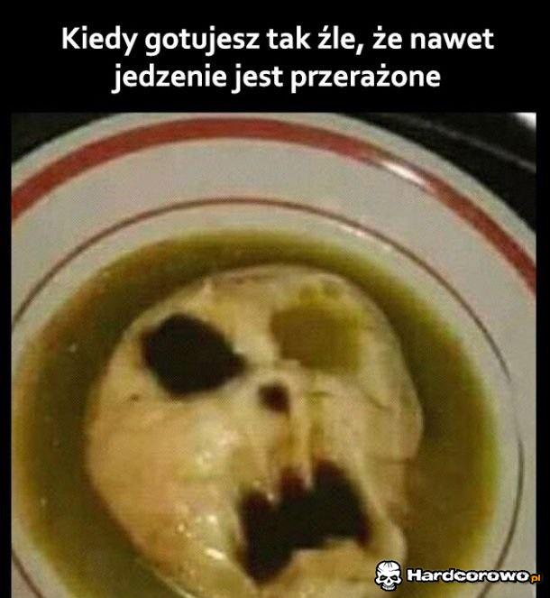 Przerażone jedzenie - 1