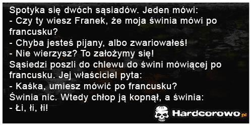 Spotyka się dwóch sąsiadów - 1