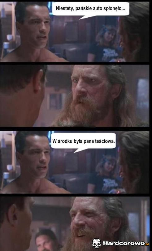 Teściowa w aucie - 1