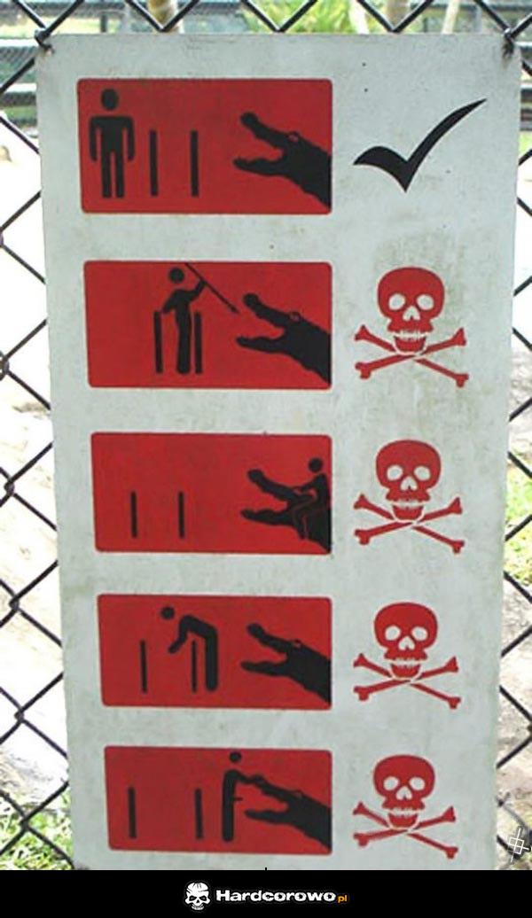 Instrukcja w ZOO dla debili - 1