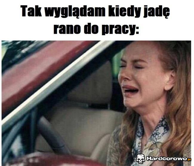 Tak wyglądam kiedy idę rano do pracy - 1