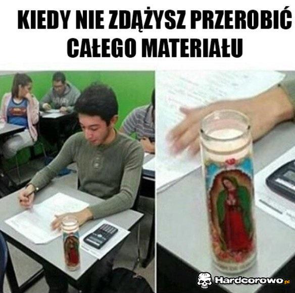 Modlitwa o dobre oceny - 1