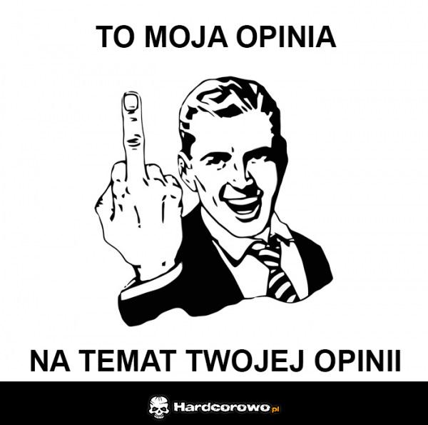 To moja opinia - 1