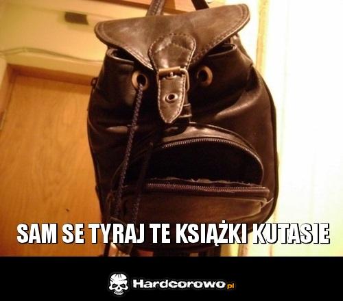 Wkurwiony plecak  - 1