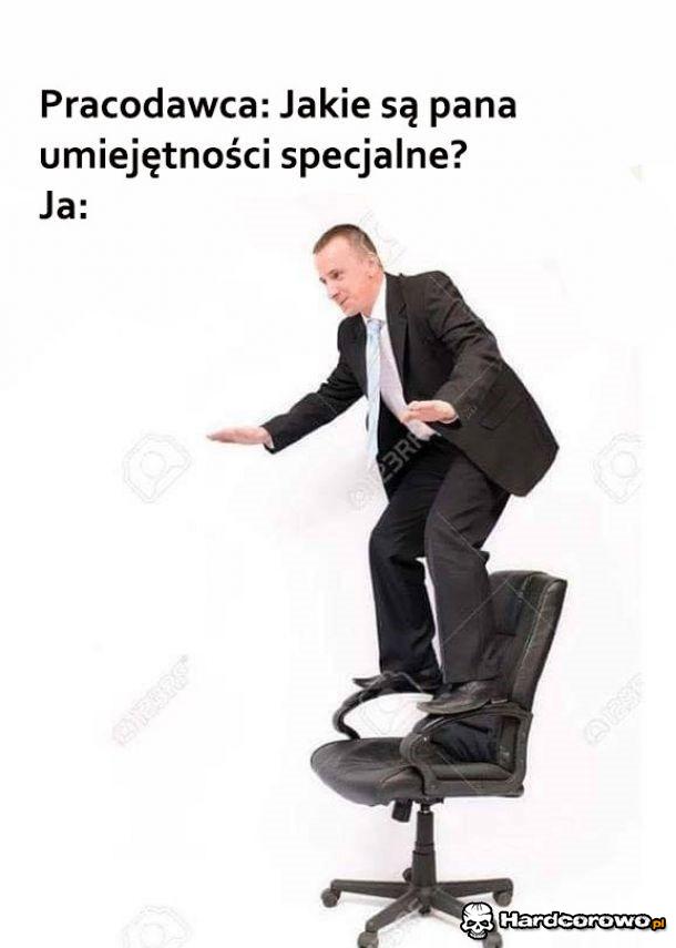 Specjalne umiejętności - 1