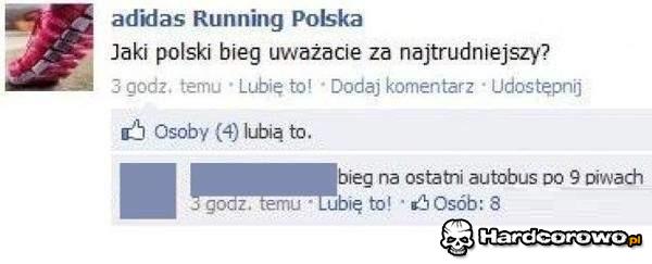 Najtrudniejszy bieg - 1
