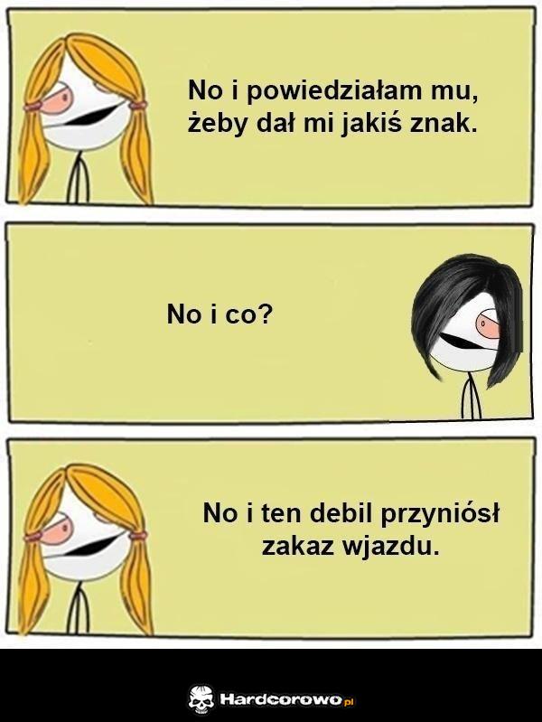 Jakiś znak - 1