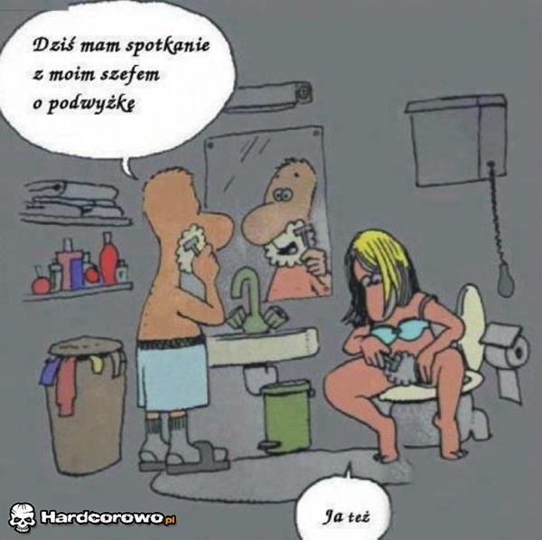 Poranne golenie - 1