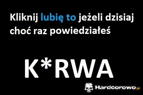 Powiedziałeś dziś Kurwa? - 1