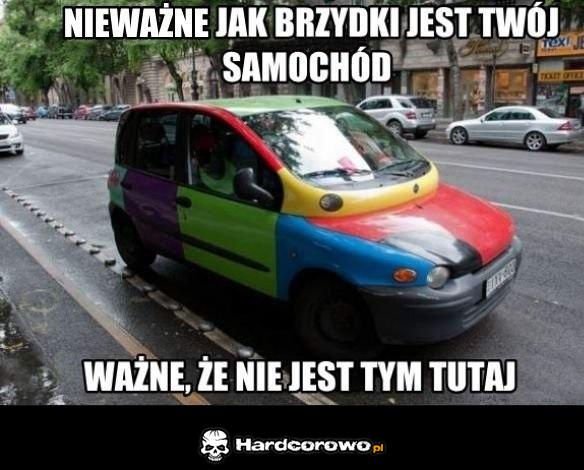 Brzydki samochód - 1