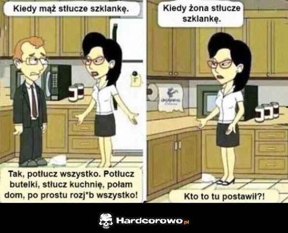 Tłuczenie szklanek - 1