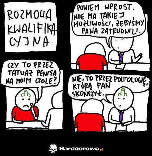 Rozmowa kwalifikacyjna  - 1