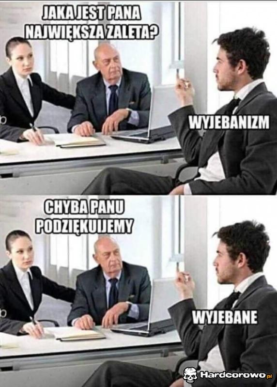 Rozmowa o pracę - 1