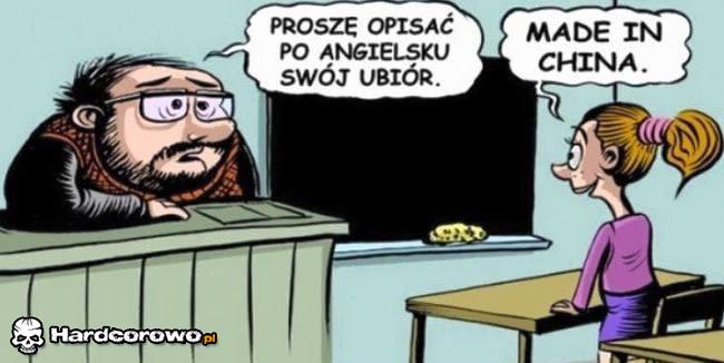 Opis po Angielsku - 1