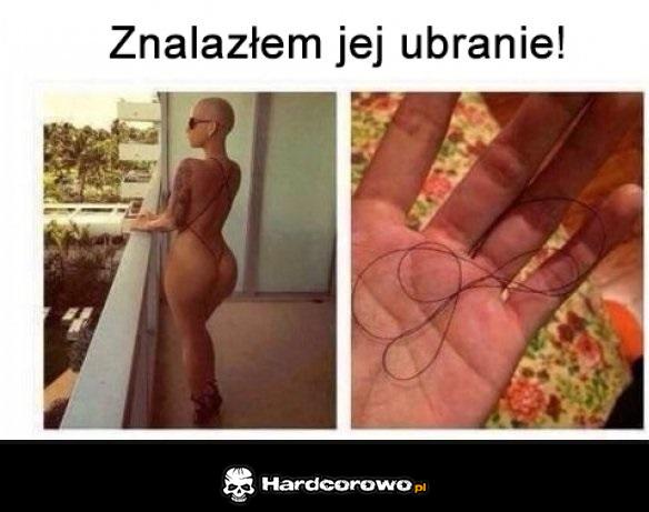 Ubranie odnalezione - 1