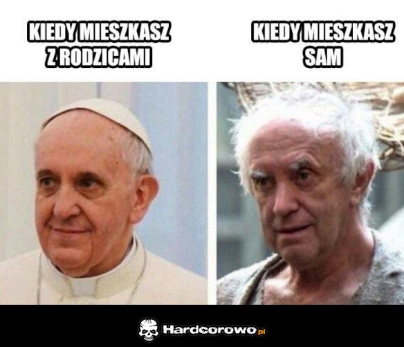Kiedy mieszkasz sam - 1