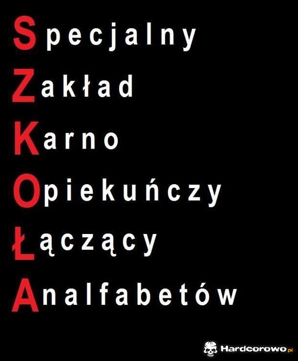 SZKOŁA - 1