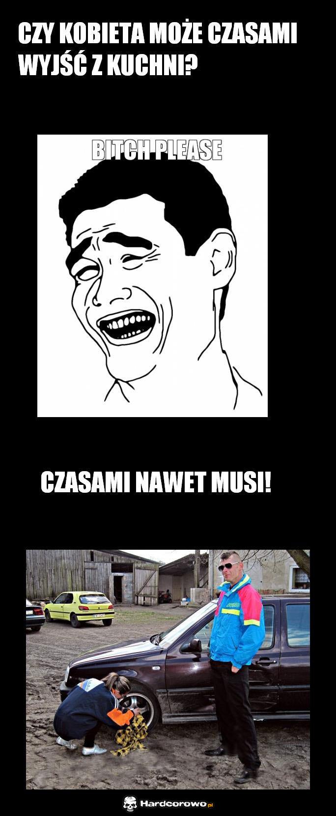 Czy kobieta czasem może wyjść z kuchni - 1