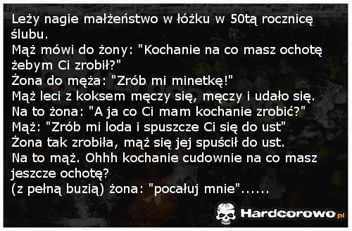 50- ta rocznica ślubu - 1