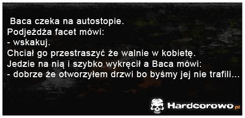 Baca czeka na autostopie - 1