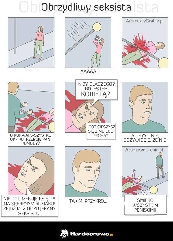 Obrzydliwy seksista  - 1