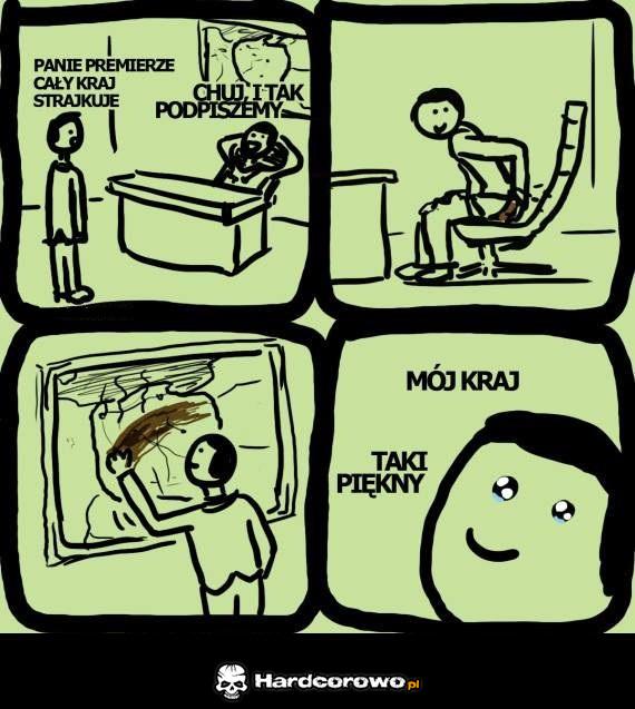 Cały kraj strajkuje  - 1