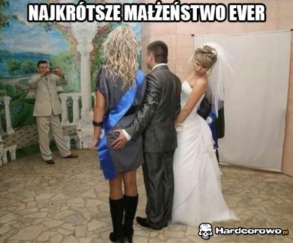 Najkrótsze małżeństwo - 1