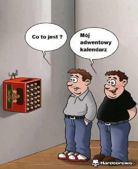 Adwentowy kalendarz - 1