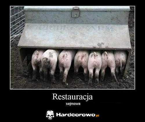 Restauracja sejmowa - 1